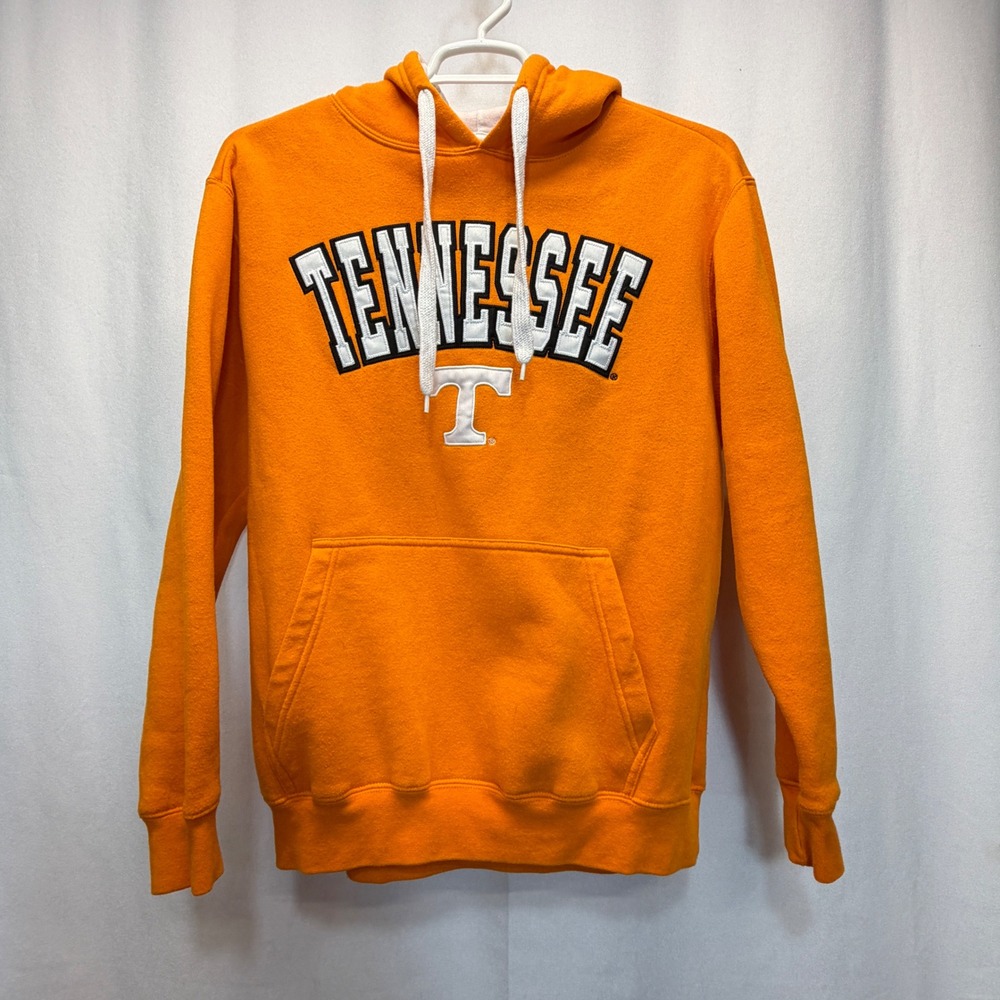 Tennessee Volunteers E5 Hoodie Adult Medium Orange Embroidered NCAA Pullover
